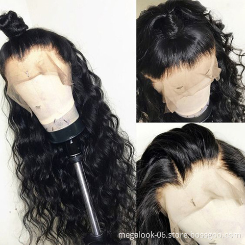 Adjustable Wig 360 Loose Wave Lace Frontal Pre-Plucked 360 Full Lace Wigs Wet And Wavy Lace Closure Wig